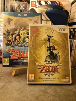 Lot Jeu Nintendo The Legend of Zelda Collector Wii et Wii U (Tous Complet) Pal FR EUR 2013 Rare