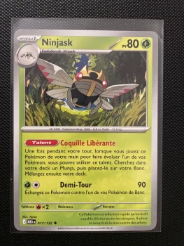 Carte Pokémon - NINJASK 017/132 - Méga Évolution