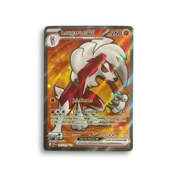 Carte Pokémon—Lougaroc ex—241/193—évolution de Paldéa