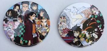 Goodies Manga Shonen Demon Slayer Badge Collection Panini