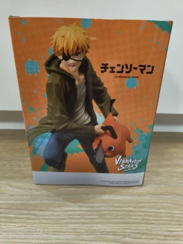 CHAINSAW MAN - Denji & Pochita - Figurine Vibration Stars 14cm