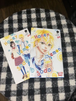 tomes 1 et 2 de honey lemon soda