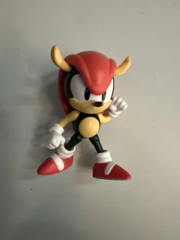 Figurine sonic knucles noir sega sans blister