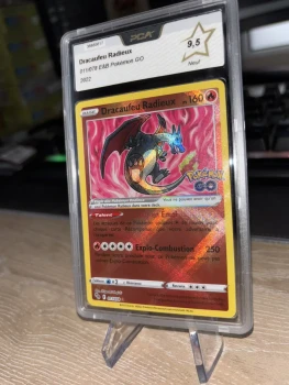 Carte Pokémon - Dracaufeu Radieux 11/78 PCA 9,5