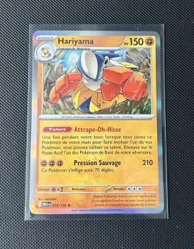 Carte Pokémon - Hariyama 73/132 - Holo - Méga Évolution
