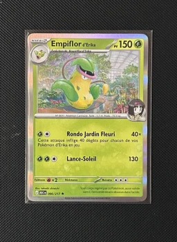 Carte Pokémon - Empiflor d’Erika 6/217 - Holo - Héros Transcendant