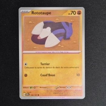 Carte Pokemon : Rototaupe - Etincelles Déferlantes