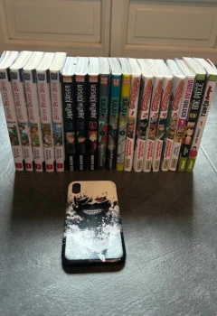 Lot de manga + coque iPhone XR