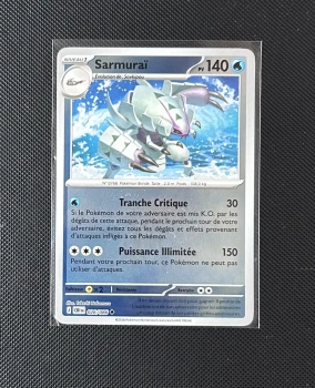 Carte Pokémon - Sarmuraï 26/86 - Reverse - Chaos Ascendant