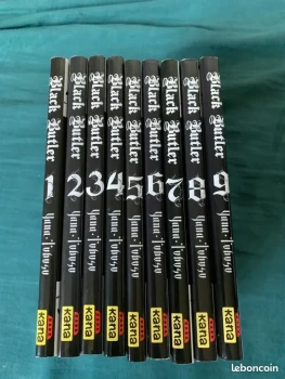 Manga black butler 9 tomes