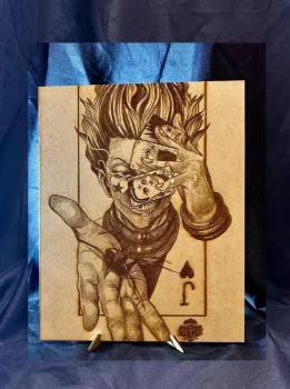 Hisoka | Gravure sur Bois