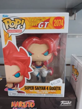 Funko POP dragonballGT 2074 - Super Sayan 4 Gogeta