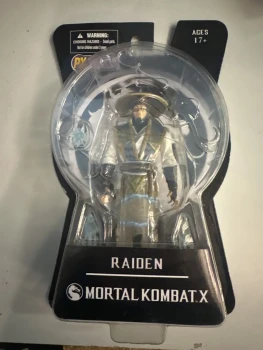 Figurine raiden mortal kombat 10 neuf blister