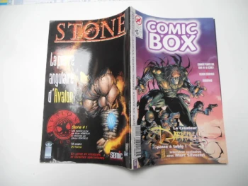 comic box N° 15 septembre t   1999 + cahier marvel knights TBE