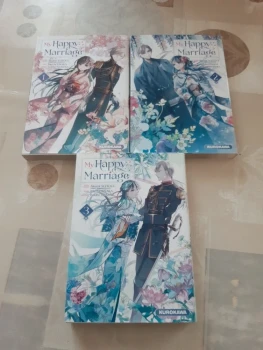 Lot 3 mangas - My happy marriage - tomes 1 à 3 - Kurokawa