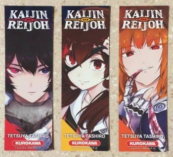 Marque Page Mangan Kaijin Reijoh Kurokawa Collection