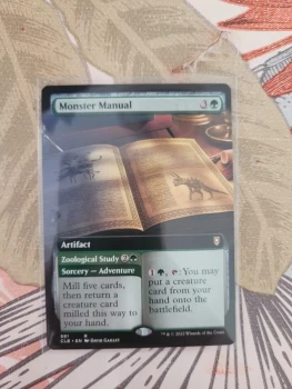 Magic: The Gathering 2022 Monster Manual 591 Battle for Baldur's Gate Borderless English