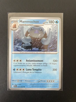 Carte Pokémon - MAMMOCHON 025/094 - Flammes Fantasmagoriques