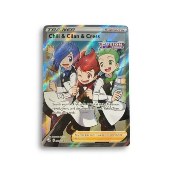 Carte Pokémon –trainer Chili & Cilan & Cress–258/264–fusion strike
