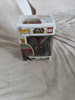 Figurine Funko pop boba fet vanth n°480  boite légèrement abîmée voir photo