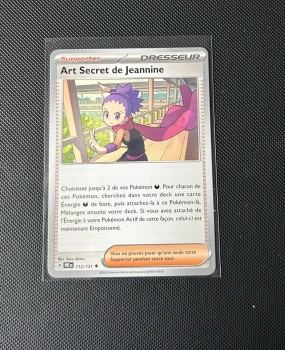 Carte Pokémon - Art Secret de Jeannine 112/131 - Évolution Prismatique