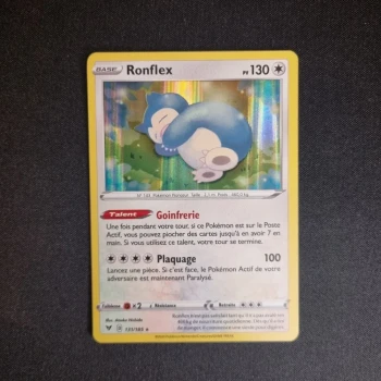 Carte Pokemon : Ronflex - Voltage Eclatant