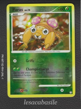 Paras 92/123 reverse - DP Trésors Mystérieux (2008)