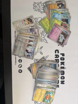 Lot de 89 cartes couronnée stellaire