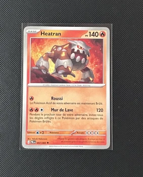 Carte Pokémon - Heatran 7/84 - Nuit Noire