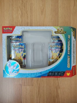 Coffret Nymphali ex Pokemon 30 ans Ouvert 🇫🇷