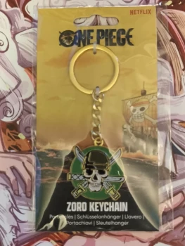 Porte clé one piece, Zoro.