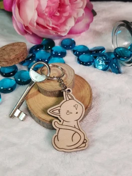 porte-clé "Kyo" dans sa forme chat