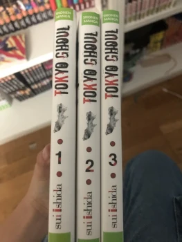 3 tomes Tokyo ghoule
