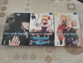 Lot 3 Mangas - Darwin's Game - tomes 1, 2 et 6