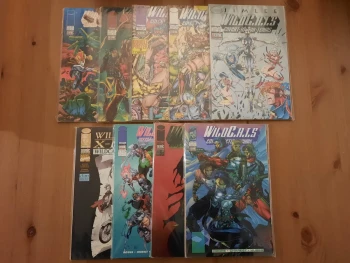 Lot de 18 comics - Wildcats - TBE