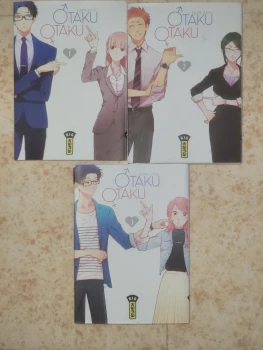 Vends lot de manga "Otaku Otaku" tome 1,2 et 3