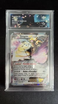 Carte Gradée Pokémon Collect Aura Exagide EX 65/119 8 n°478163450