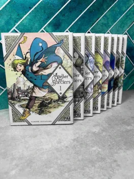 Manga : l'atelier des sorciers - tomes 1 a 8