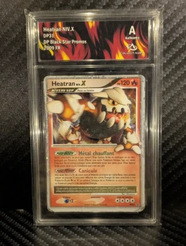 Heatran Niv X Promo DP31 DP Black Star Promos 2009 FR CollectAura A