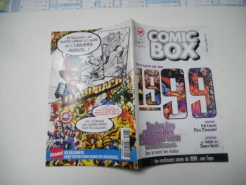 comic box N° 6 décembre  1998 + poster divine right TBE