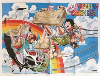 Goodies Poster Manga Shonen One Piece Overdrive Glénat