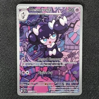 Carte pokemon Mesmérella 125/086 AR - EV10.5  Flamme Blanche