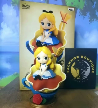 Alice in Wonderland - Figurine Alice Q Posket Stories Disney Characters Ver. A - banpresto