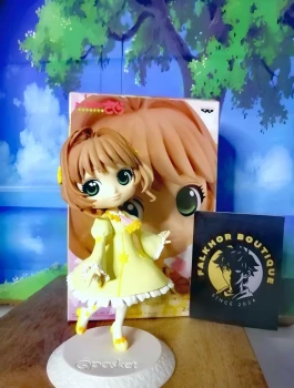 Cardcaptor Sakura - Figurine Sakura Kinomoto Clear Card Q Posket Ver. A - banpresto