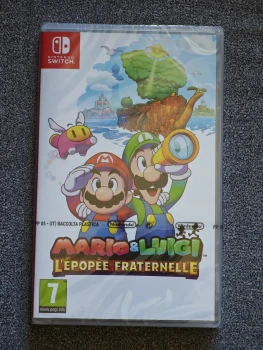 Jeu Nintendo Switch : Mario & Luigi l'épopée fraternelle - NEUF