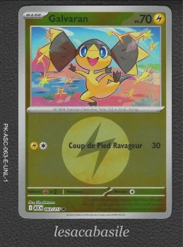 Galvaran 063/217 reverse Energie - ME2.5 - Héros Transcendants (2026)