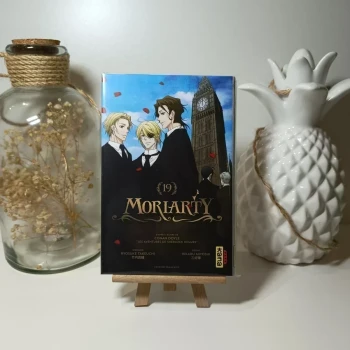 Manga Moriarty tome 19 édition limitée exclusive momie manga