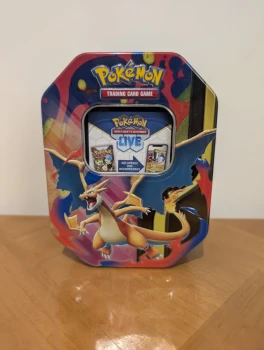 Boîte Pokémon Dracaufeu Y Pokébox vide – Idéale rangement / collection !