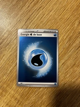 Carte Holo Reverse Pokémon Énergie Eau de base 003 Héros Transcendants