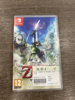 Zelda skyward sword switch